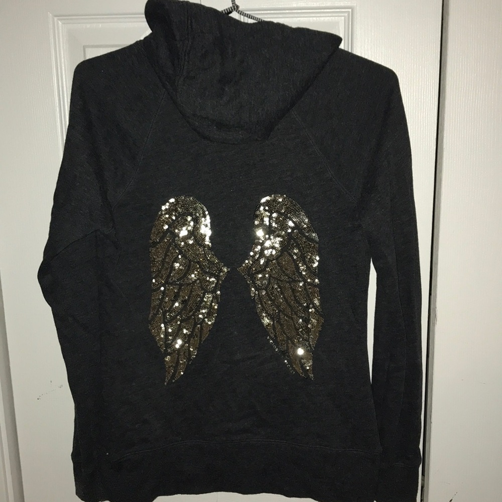 VS jeweled zip up